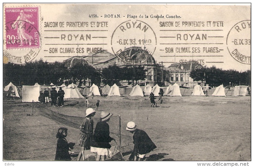 ---17 ---- ROYAN  Plage De La Grande Conche - TTB  - - Montgeron