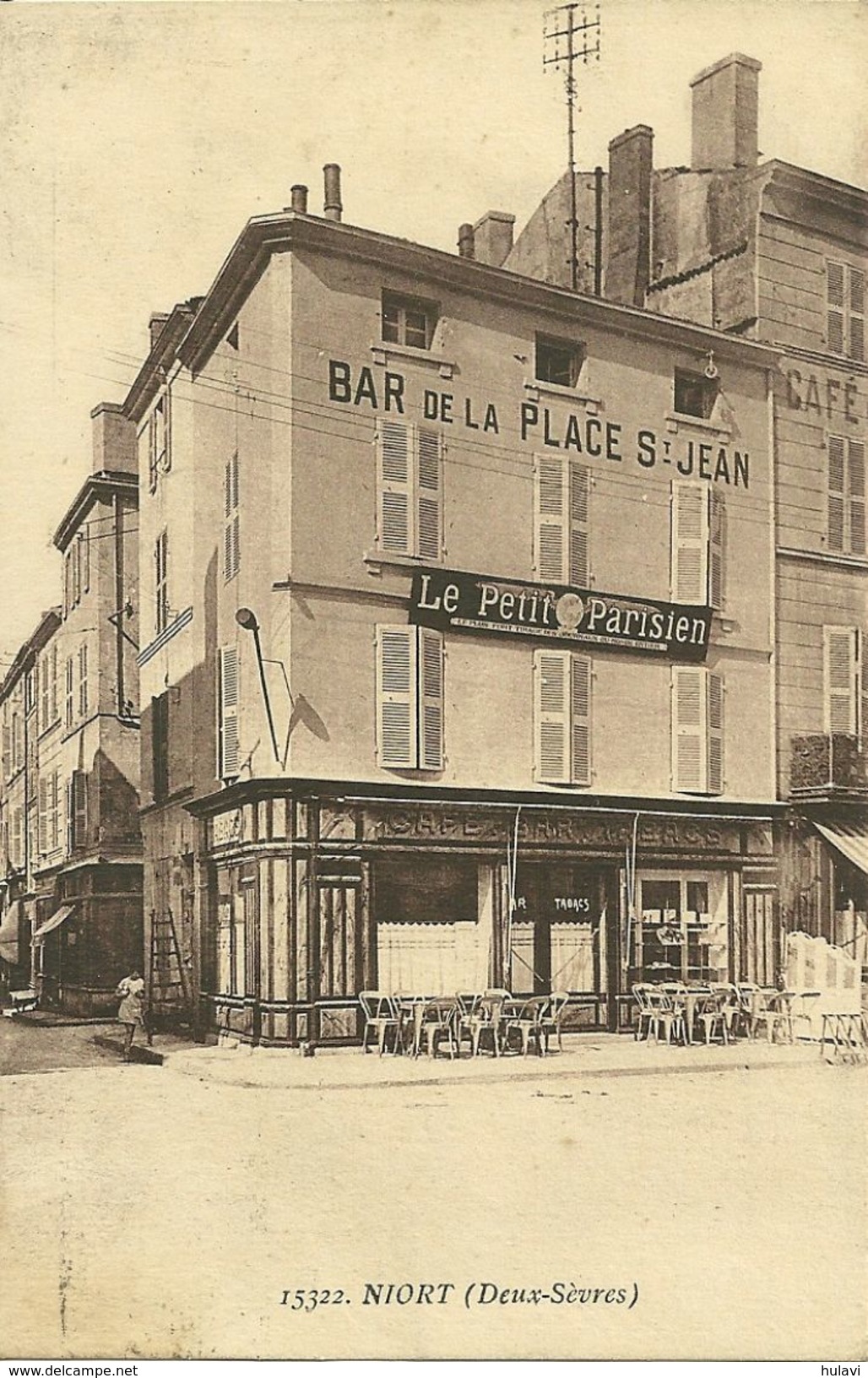 79  NIORT - BAR DE LA PLACE SAINT JEAN (ref 7290) - Niort