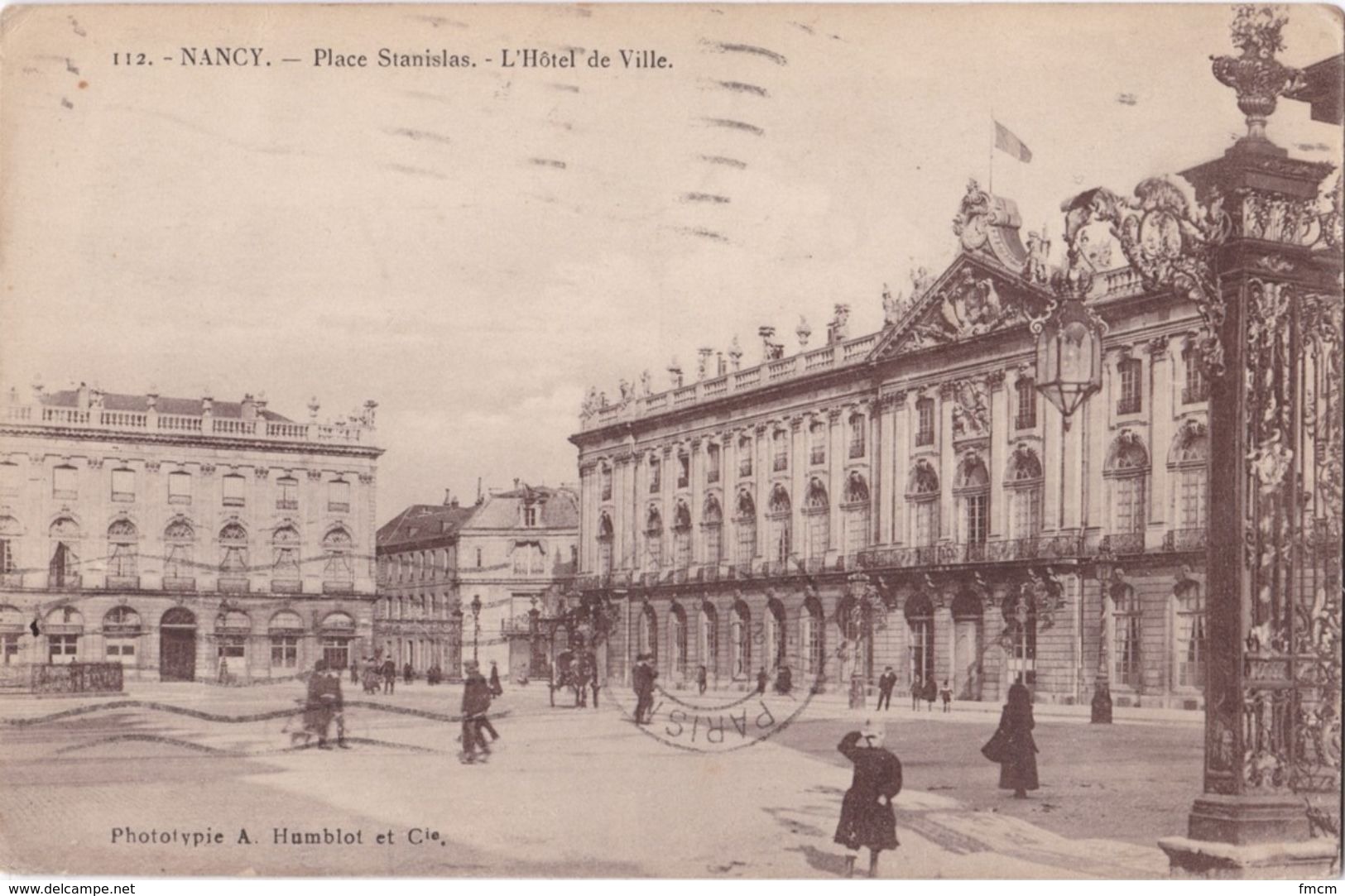 Nancy. Place Stanislas. Hôtel De Ville - Nancy