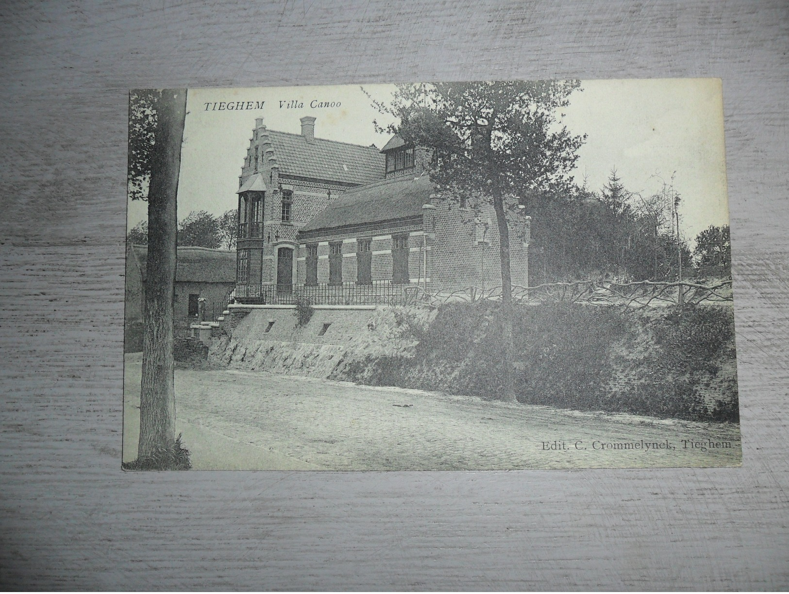 Beau lot de 10 cartes postales de Belgique  Tieghem   Mooi lot 10 postkaarten van België  Tiegem   - 10 scans