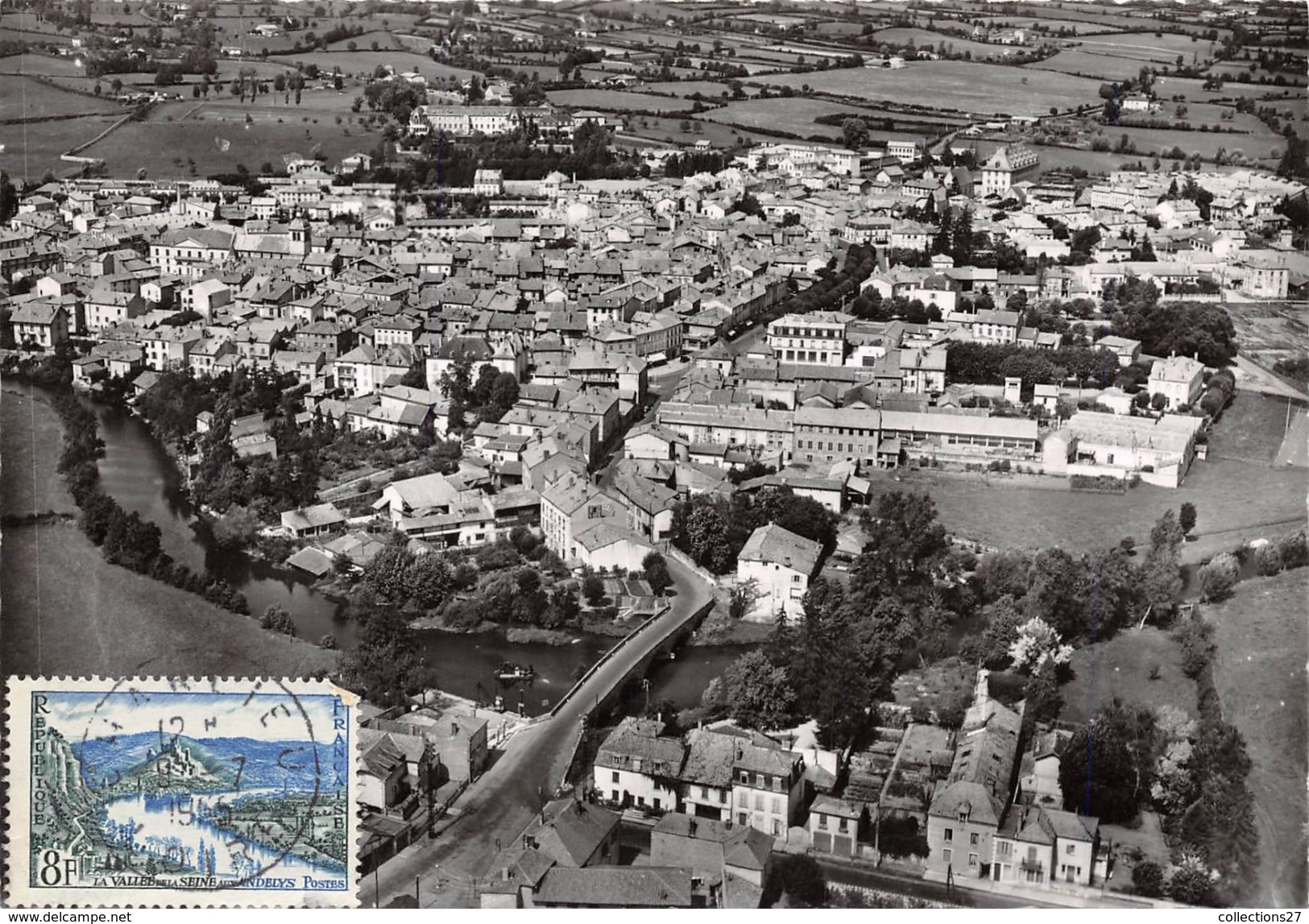 42-CHARLIEU- VUE GENERALE AERIENNE - Charlieu