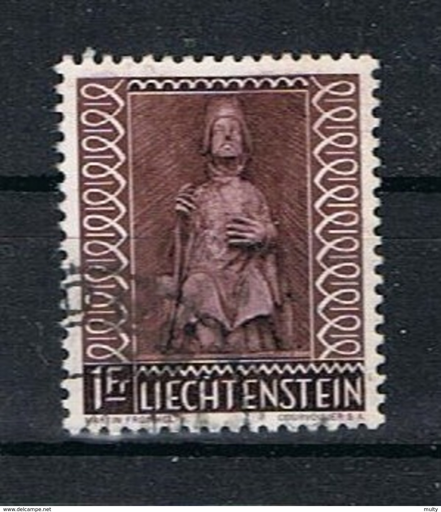 Liechtenstein Y/T 352 (0) - Oblitérés
