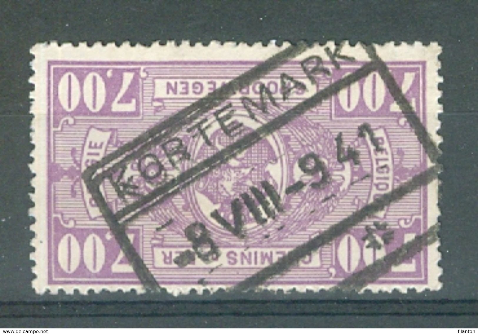 BELGIE - TR 252  - Cachet   "KORTEMARK" - (ref. 15.763) - Autres & Non Classés