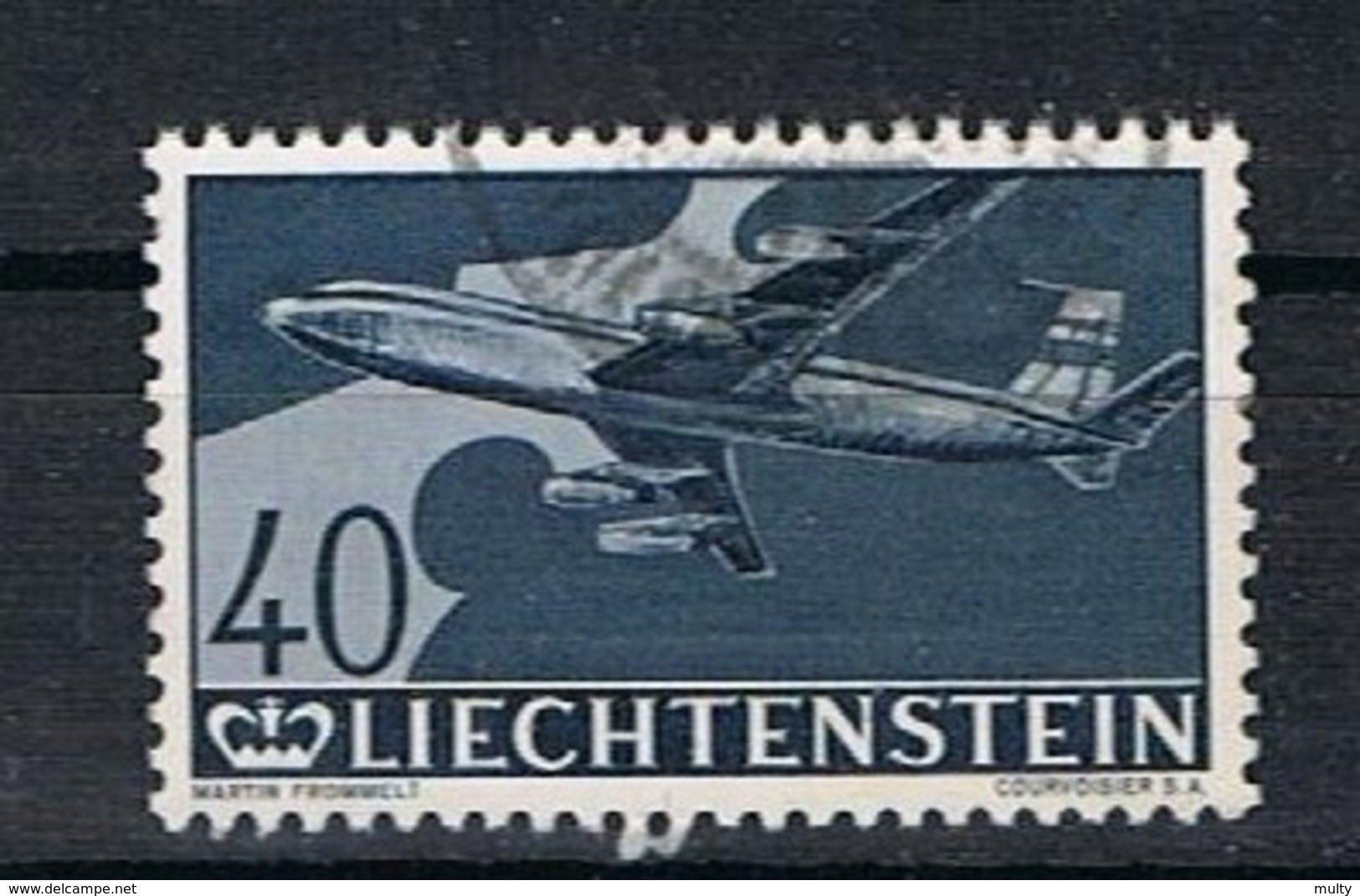 Liechtenstein Y/T LP 35 (0) - Poste Aérienne