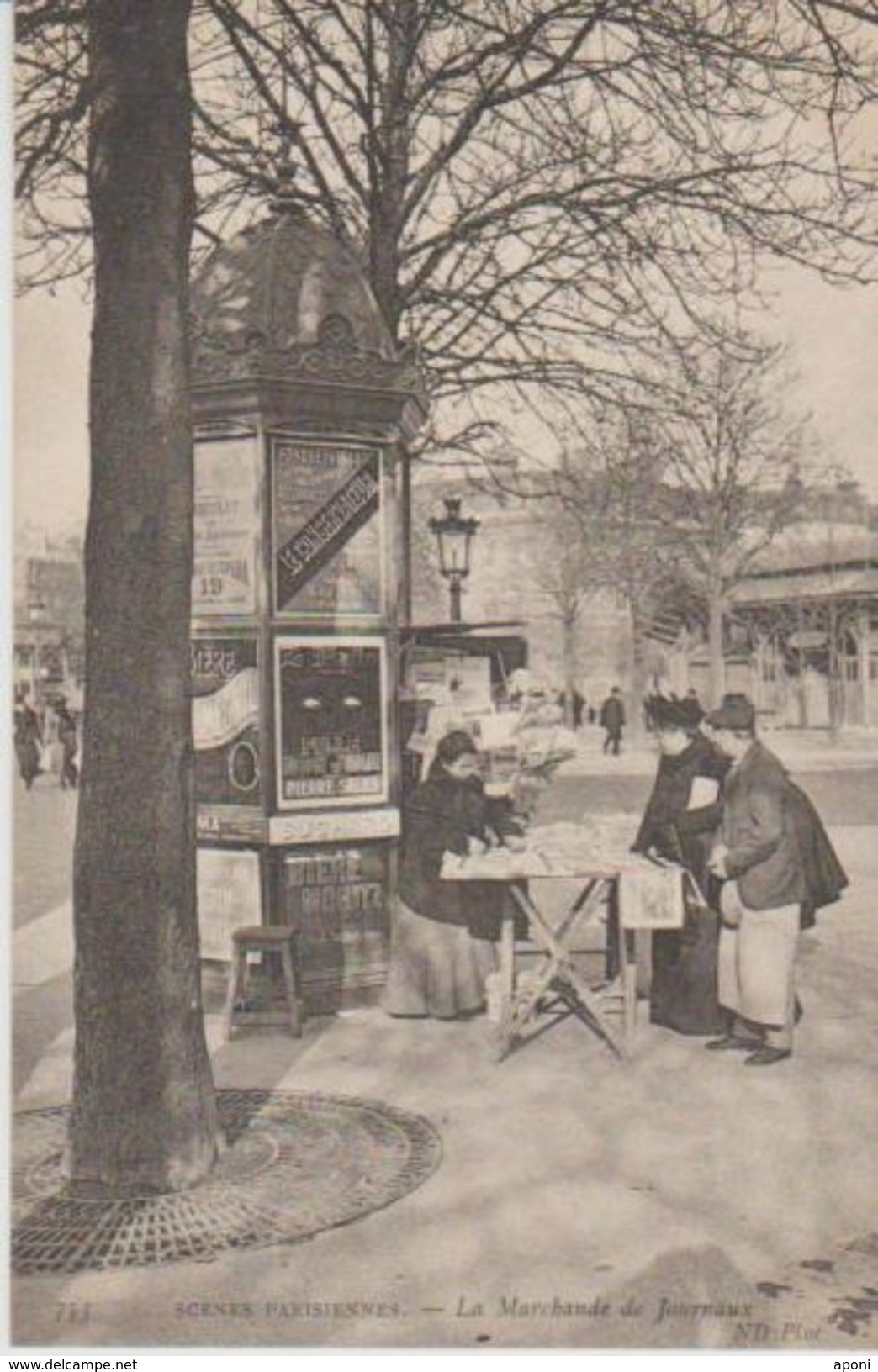 75 5.(  La Marchande De Journaux ) - Petits Métiers à Paris