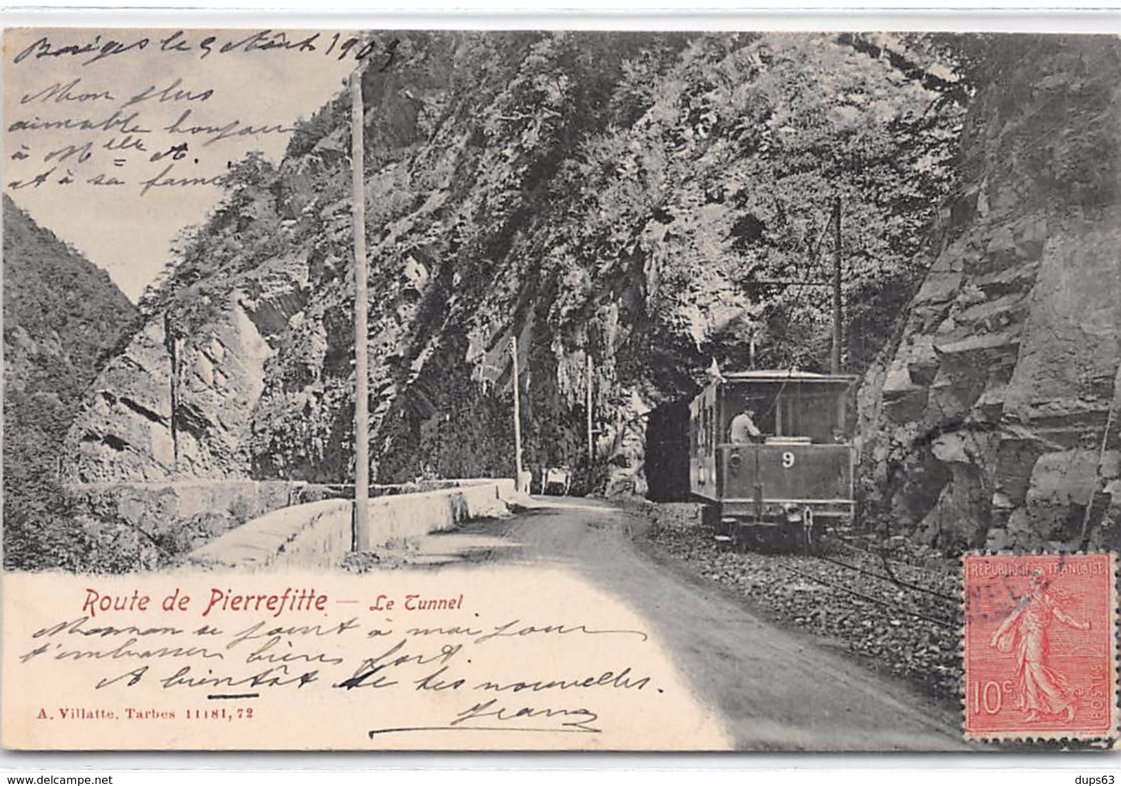 Route De Pierrefitte - Le Tunnel - Très Bon état - Andere & Zonder Classificatie