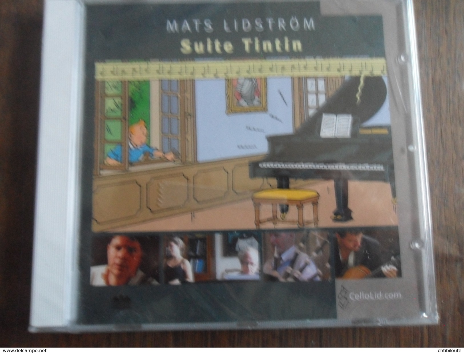 TINTIN  / CD  MATS LIDSTROM  SUITE TINTIN   2007   NEUF - Video & DVD