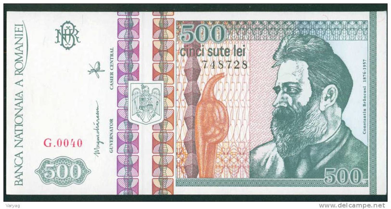 Romania 500 Lei 1992 UNC P101b - Roumanie