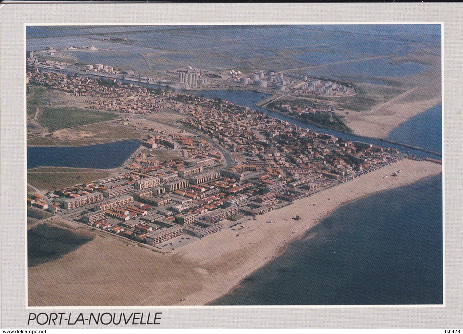 11---PORT LA NOUVELLE--( Vue Aérienne )---voir 2 Scans - Port La Nouvelle