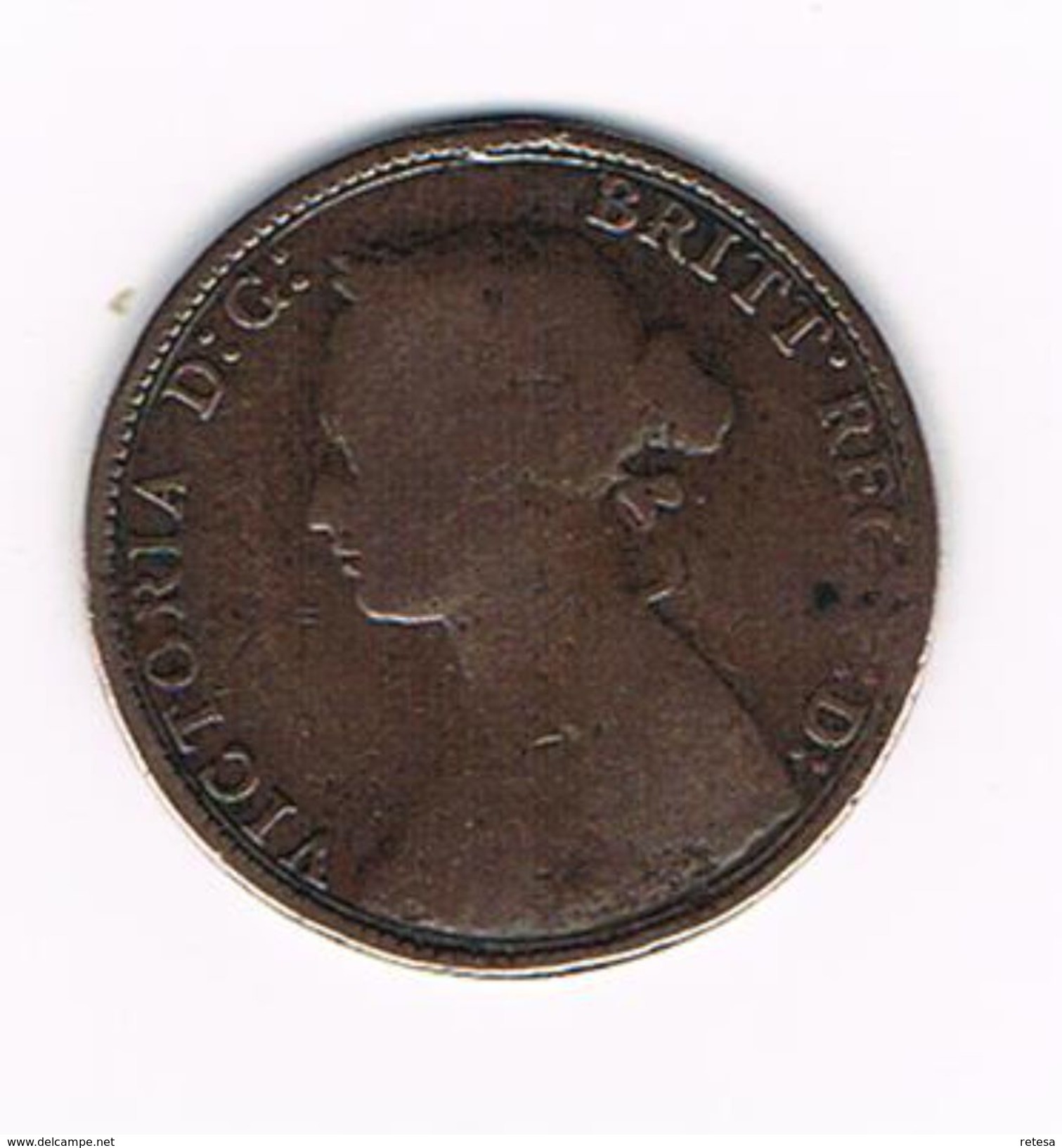 ) GREAT BRITAIN  1/2 PENNY 1875 VICTORIA - C. 1/2 Penny