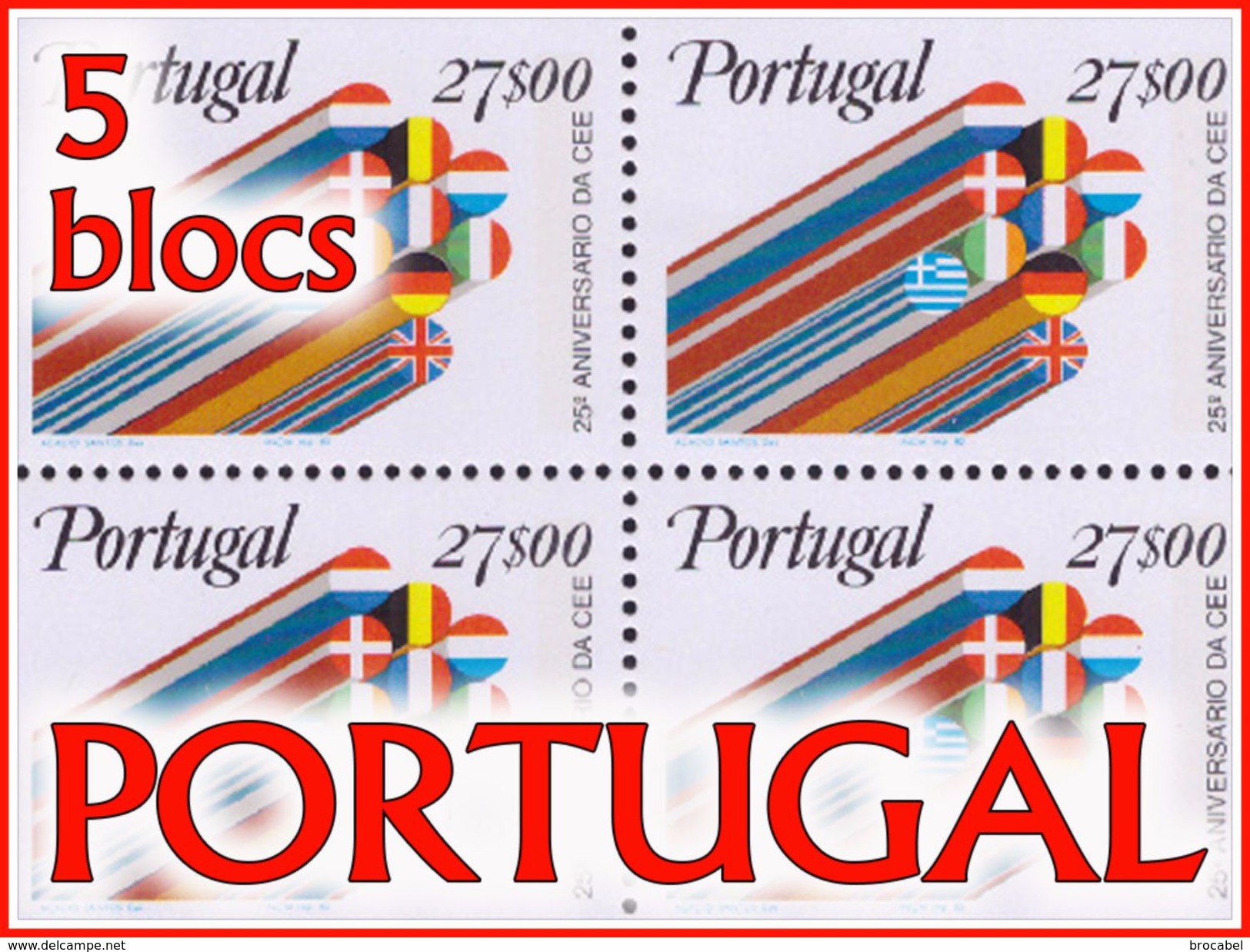 Portugal BL Petit LOT** Cote 44 Euro 5 Images ( Br _lo ) - Blocs-feuillets