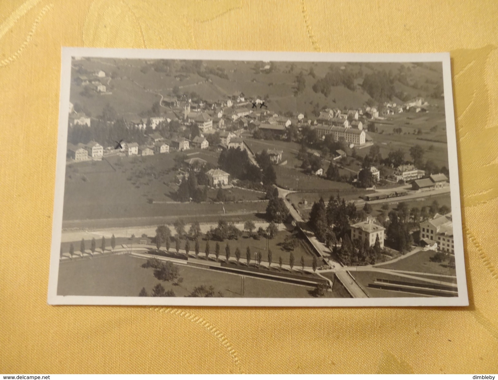 Luchsingen / Flieger Postkarte - Ad.Astr Aero AG Zürich  (1220) - Luchsingen