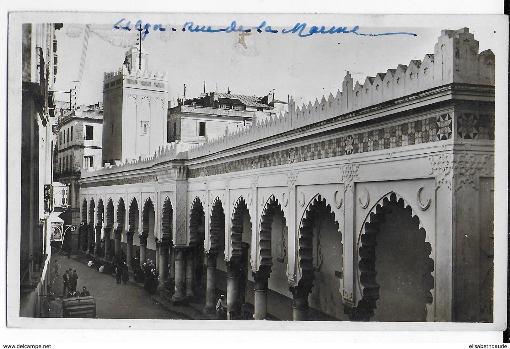 ALGERIE - 1940 - CARTE PaR AVION De ALGER => MARSEILLE - Lettres & Documents