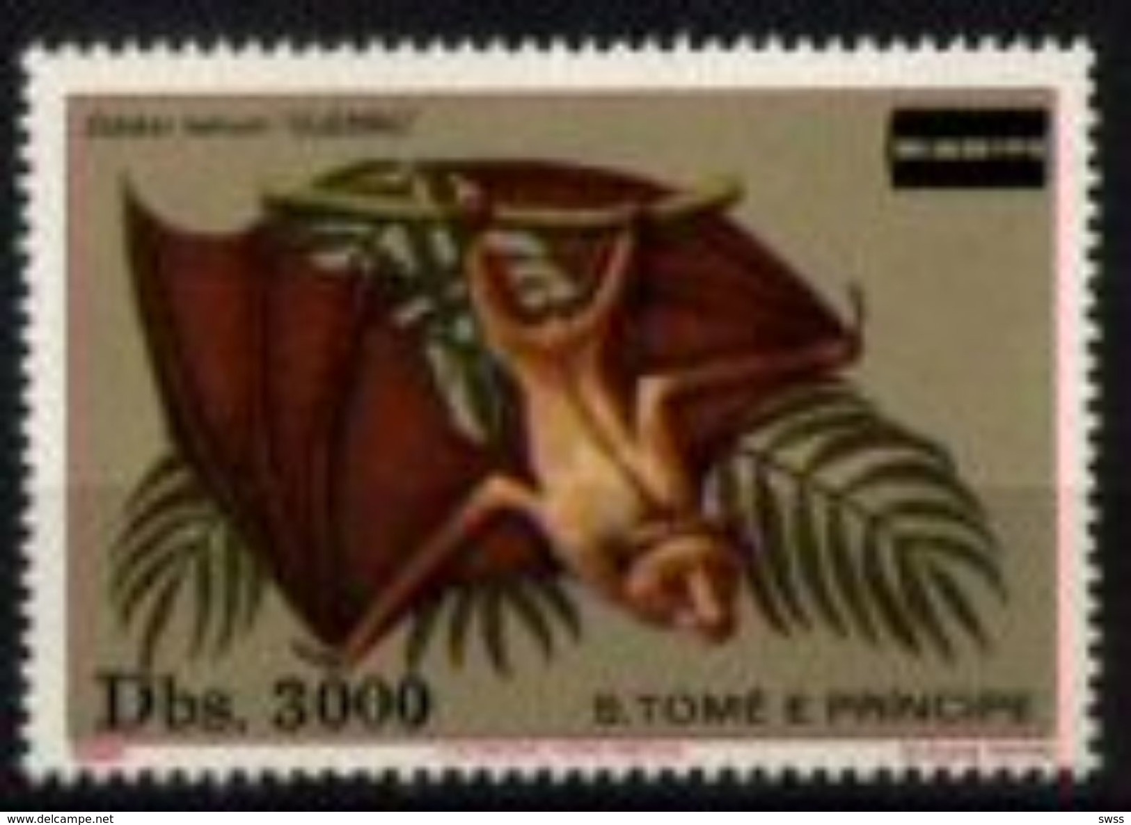 SAO TOME AND PRINCIPE, 1998, FAUNA, GUEMBU, R#1452c; YV#, MNH - Autres & Non Classés