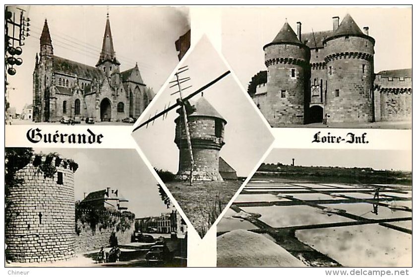 GUERANDE CARTE MULTIVUES - Guérande