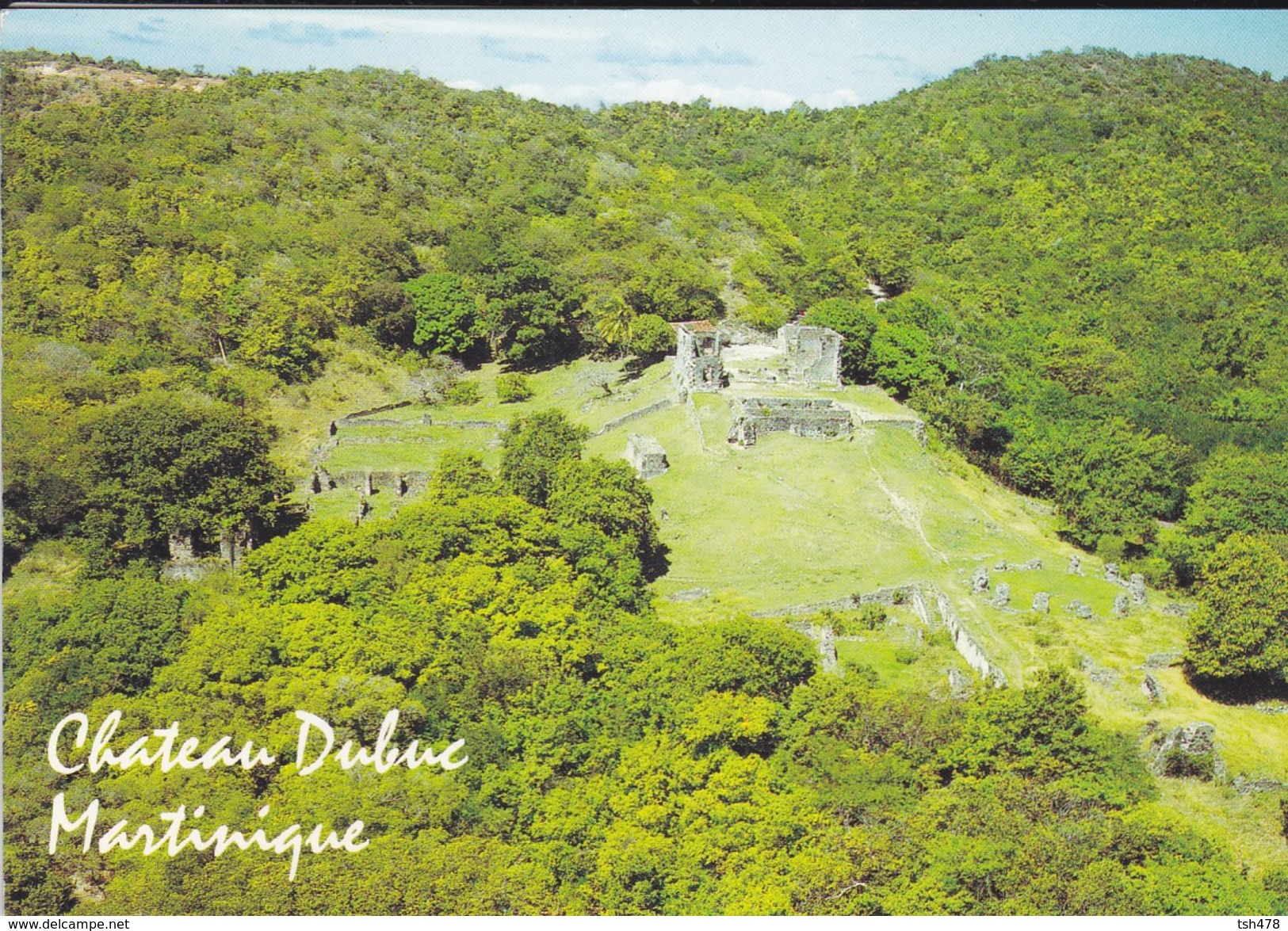 MARTINIQUE---RARE---le Château DUBUC---voir 2 Scans - La Trinite