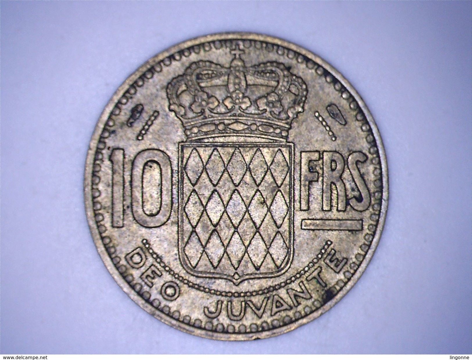 MONACO - 10 FRANCS 1951 - RAINIER III - 1949-1956 Franchi Antichi