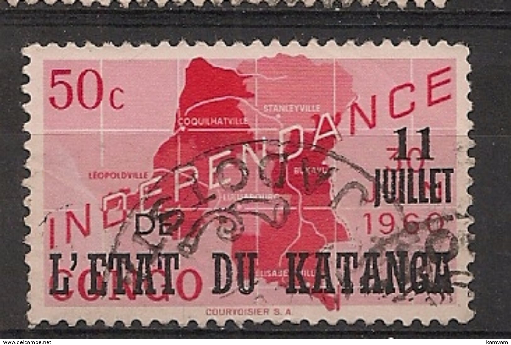 KATANGA 41 50c JADOTVILLE JADOTSTAD - Katanga