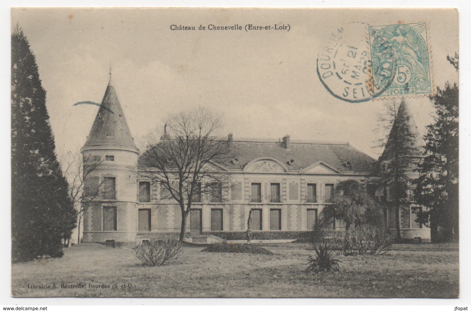 28 EURE ET LOIR - AUNEAU Château De Chenevelle - Auneau