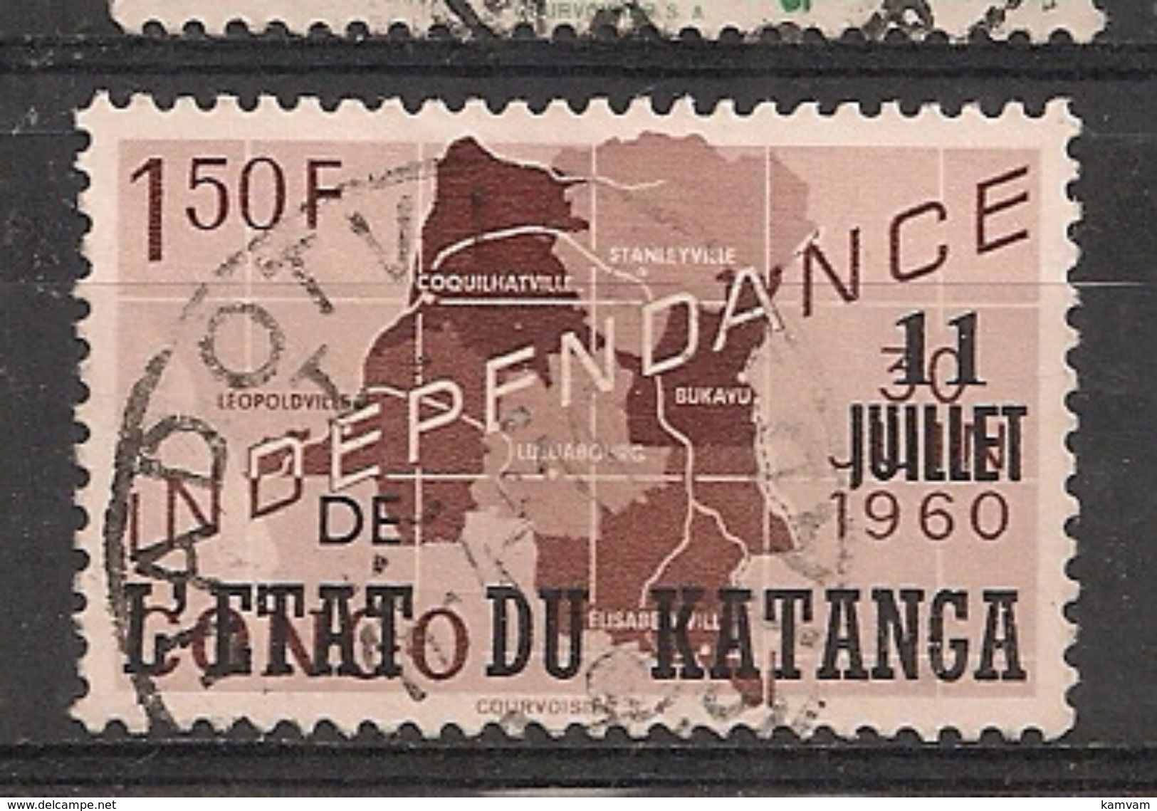 KATANGA 43 1f50 JADOTVILLE  JADOTSTAD - Katanga