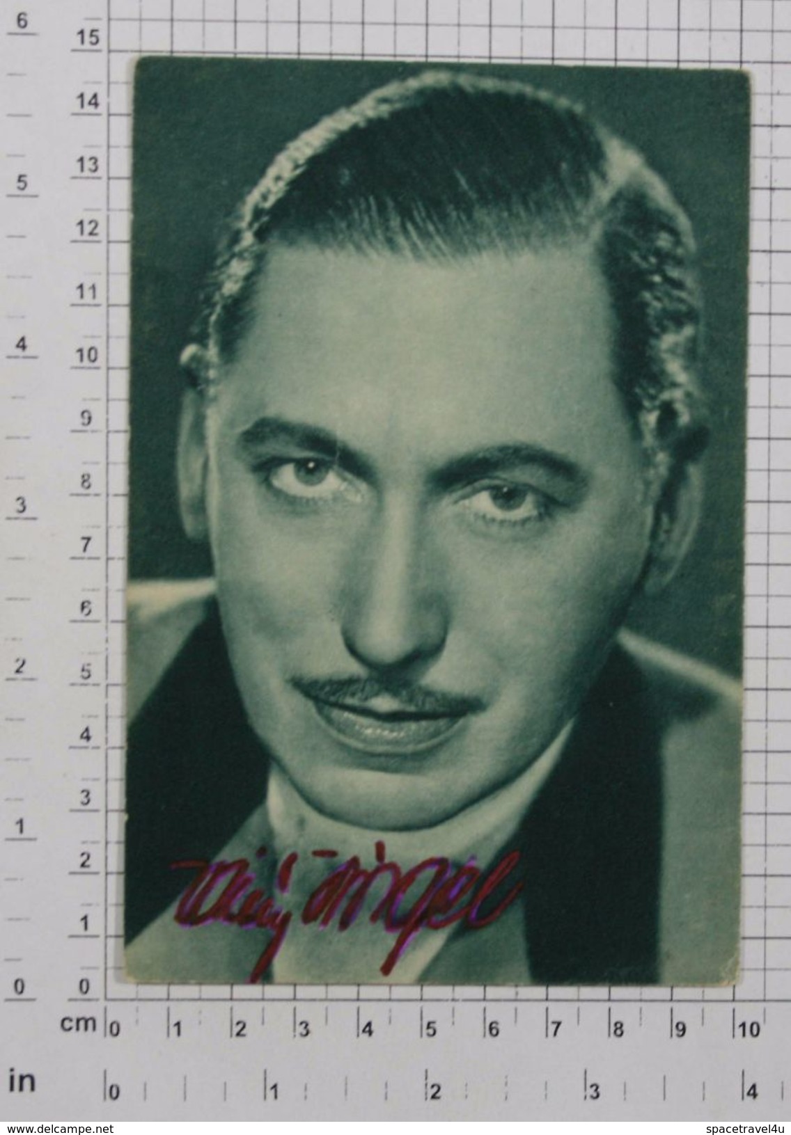 WILLY BIRGEL - Vintage PHOTO Autograph REPRINT (AT-63) - Altri & Non Classificati