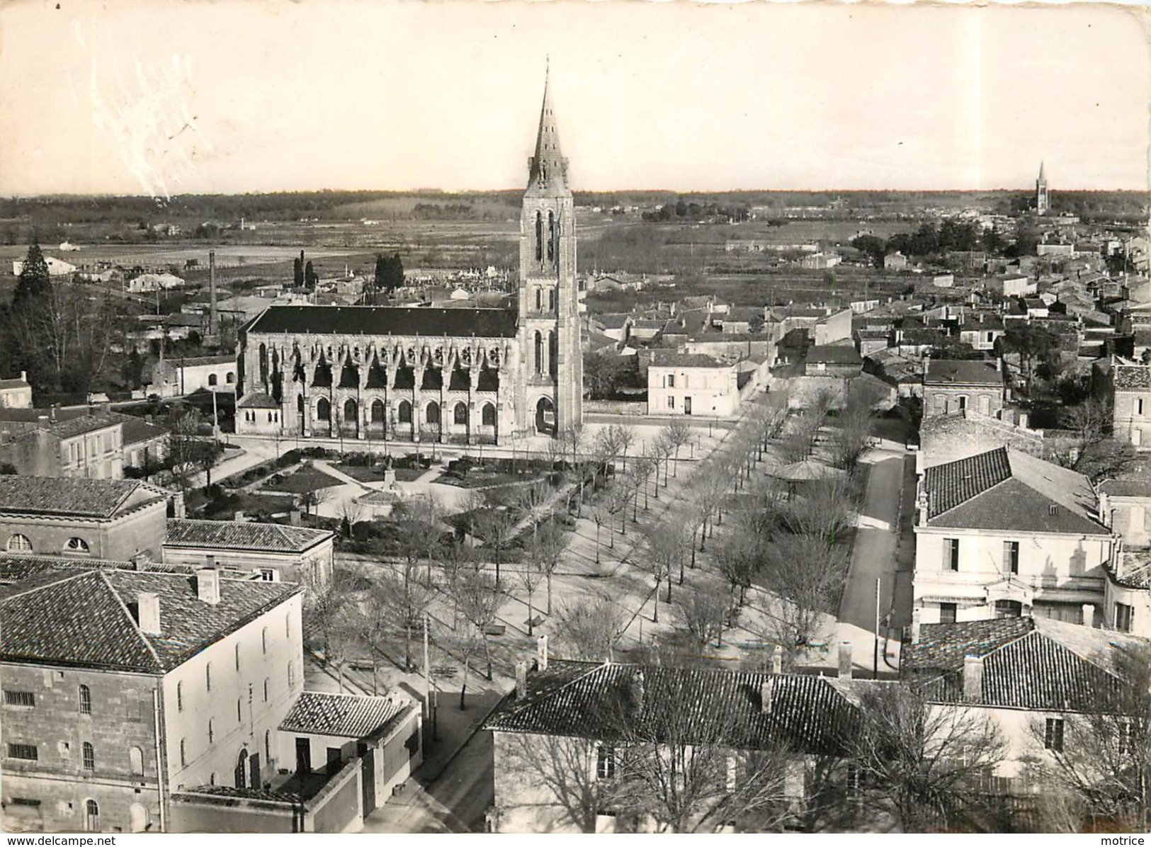 LESPARRE - Vue Générale ,prise Nord Est, Côté Saint-Trélody. - Lesparre Medoc