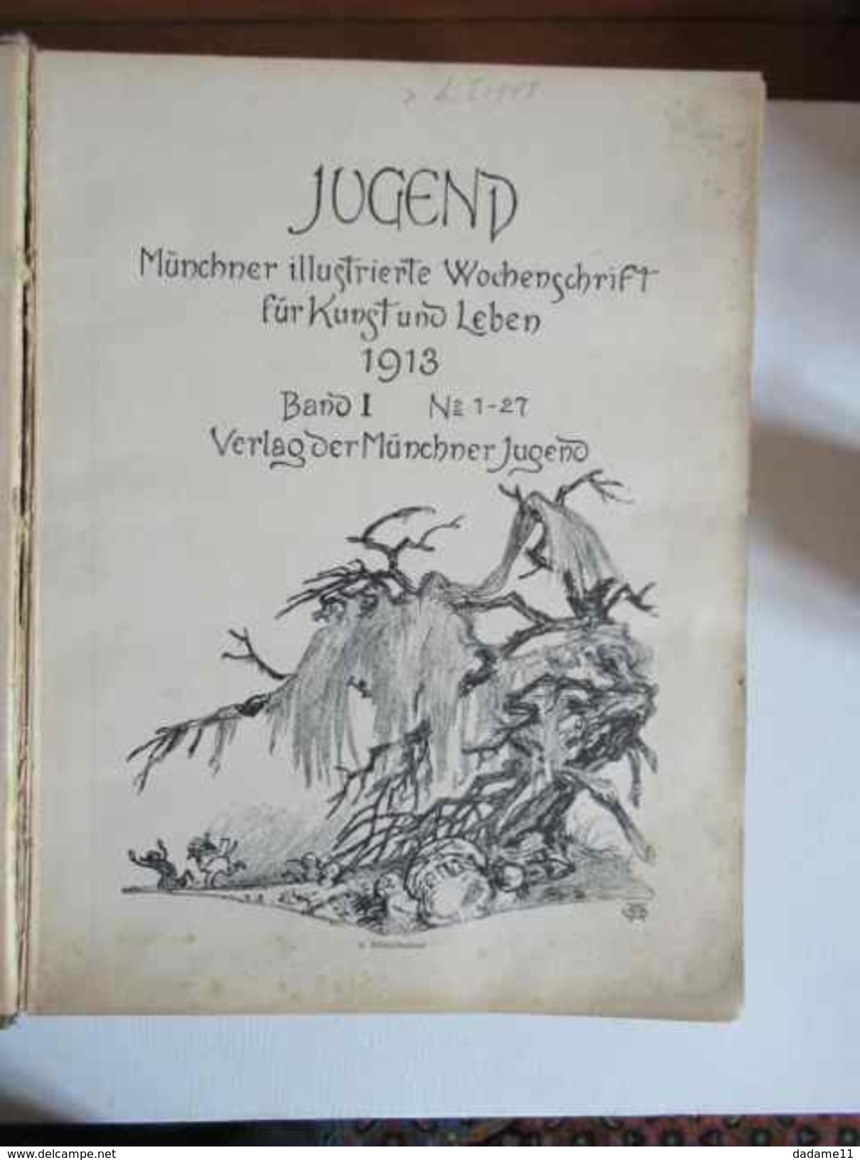 Rare Volume  Des Journaux Jugend De L'année 1913 Du N°1 Au 27 Art Nouveau - Autres & Non Classés