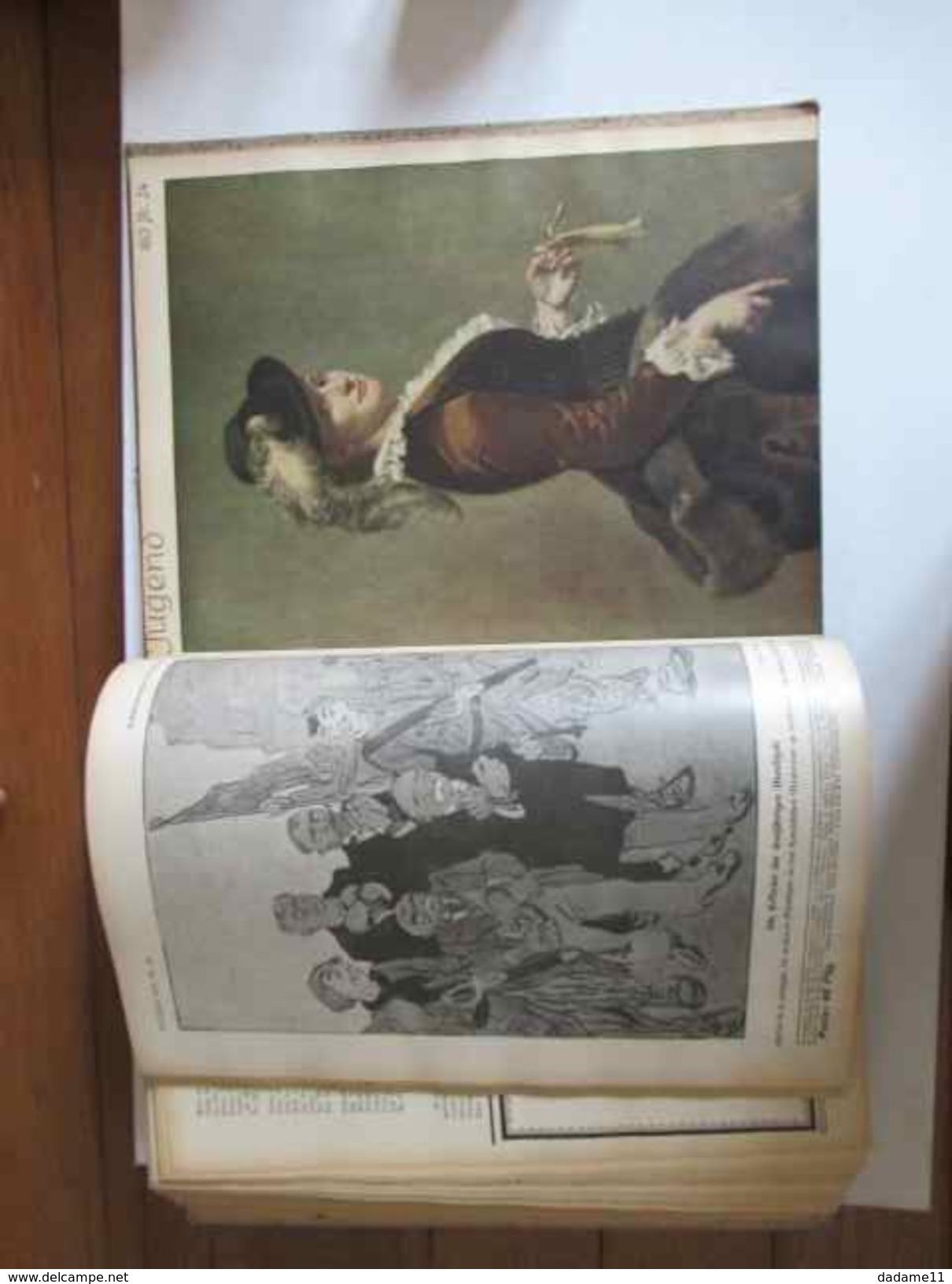 Rare volume  des journaux Jugend de l'année 1913 du n°1 au 27 Art Nouveau