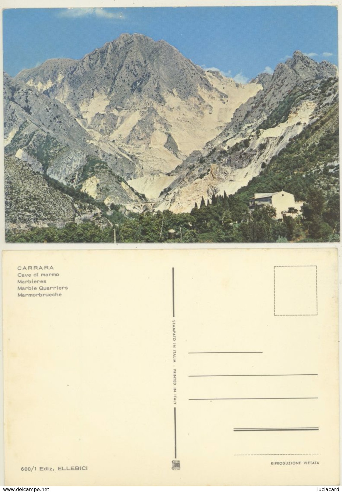 CARRARA -CAVE DI MARMO - Carrara