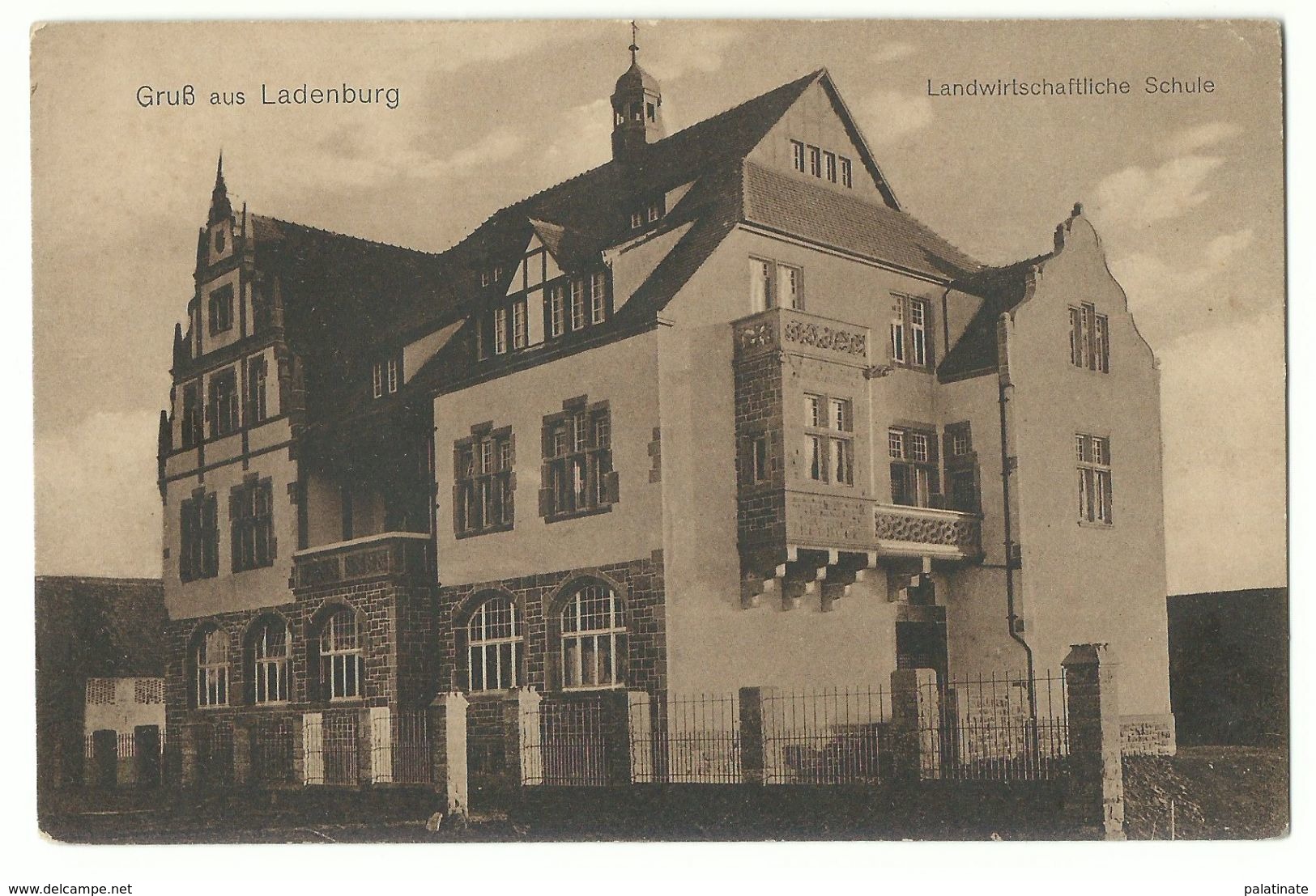 Ladenburg Landwirtschaftliche Schule Um 1920 - Ladenburg