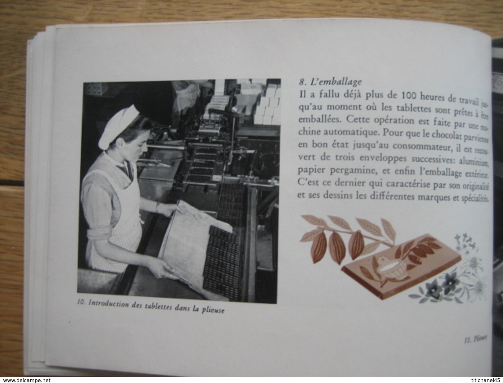 Catalogue publicitaire édité en 1958 par CHOCOSUISSE Union des fabricants suisses de chocolat à BERNE - 52 pages