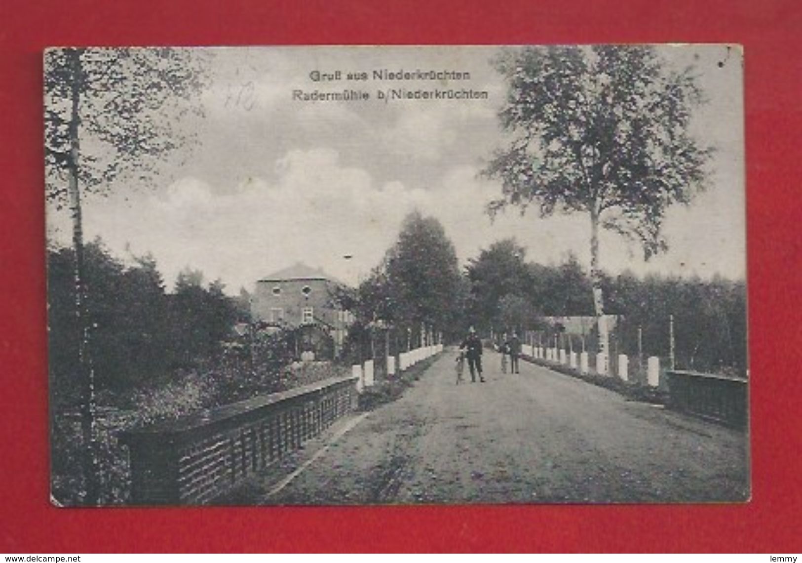 ALLEMAGNE - GRUSS AUS NIEDERKRÜCHTEN - RADERMÜHLE B/ NIEDERKRÜCHTEN -  1919 - Viersen