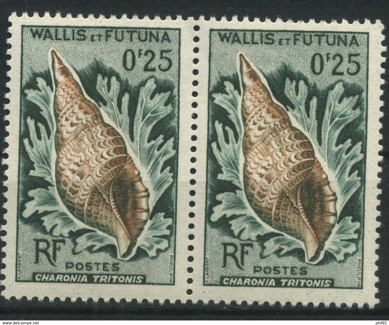 WALIS ET FUTUNA   Paire   N° Y&T  162  ** - Unused Stamps