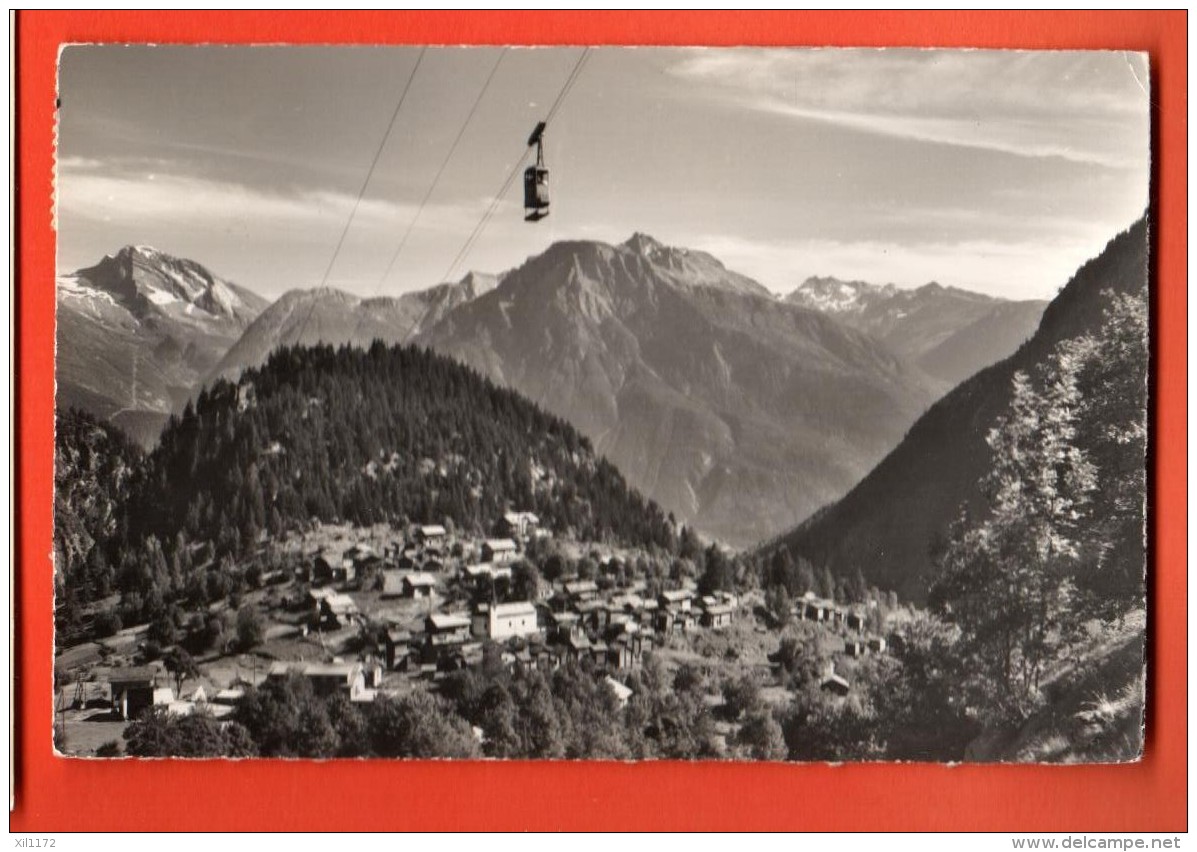 MID-13  Blatten Ob Naters Seilbahn Belalp. Gelaufen In 1962 - Blatten