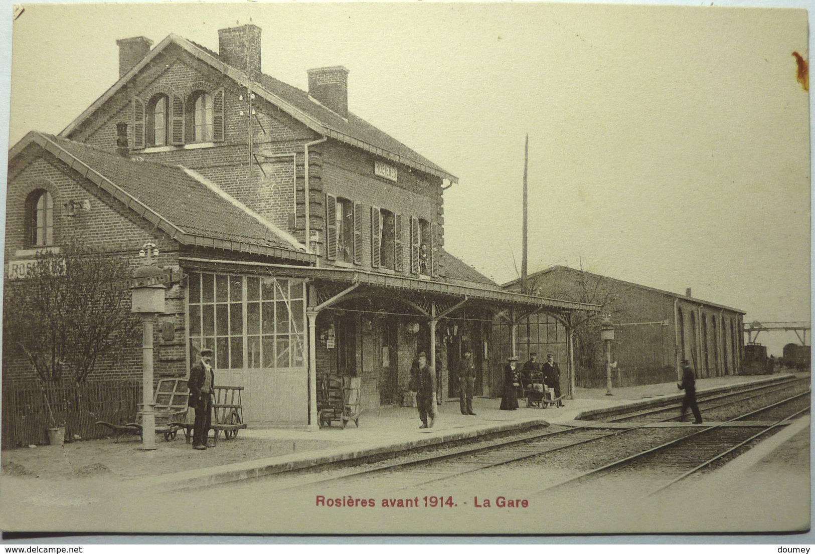 LA GARE - ROSIÈRES AVANT 1914 - Rosieres En Santerre