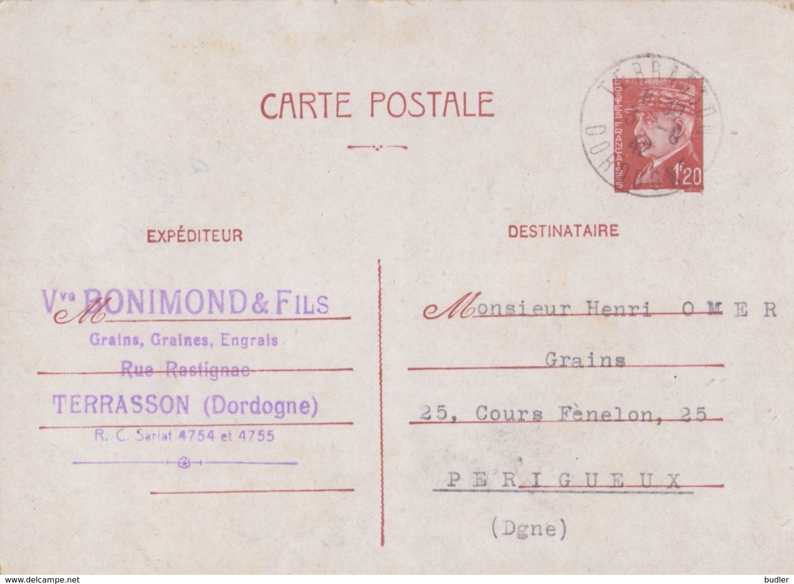 FRANCE :1893,1942,19611983: 4 Entiers Postaux Divers Voyagés. - Lots Et Collections : Entiers Et PAP