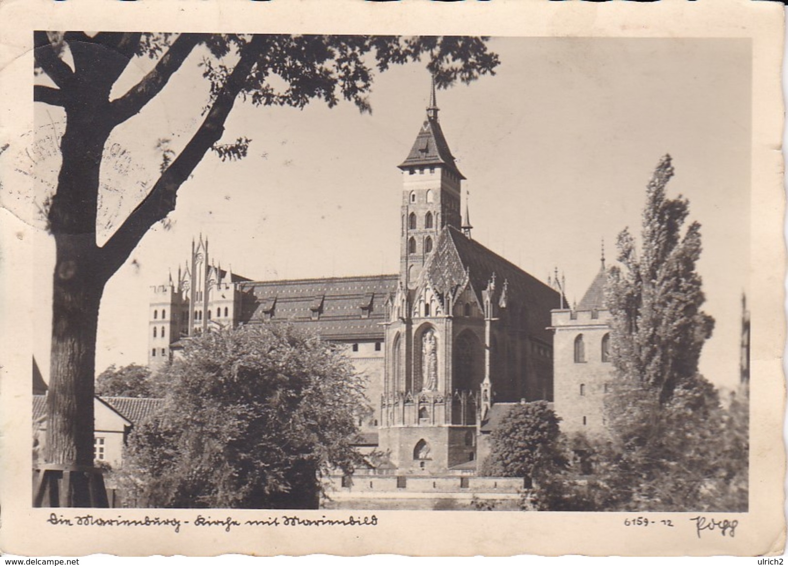 AK Marienburg - Kirche Mit Marienbild - 1939 (30770) - Pommern