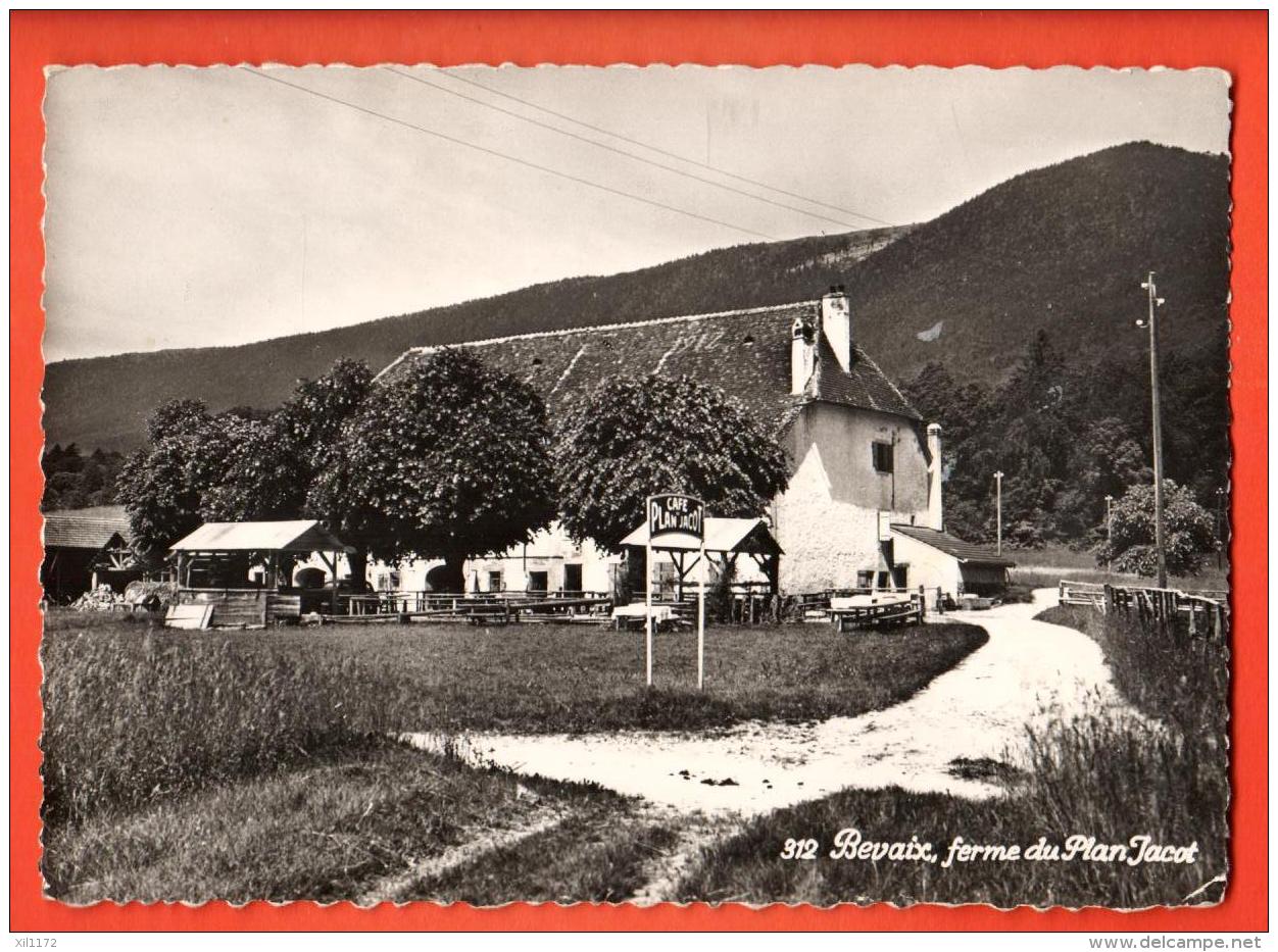 MID-27  Bevaix Ferme Du Plan Jacot. Café. Grand Format, Non Circulé - Bevaix