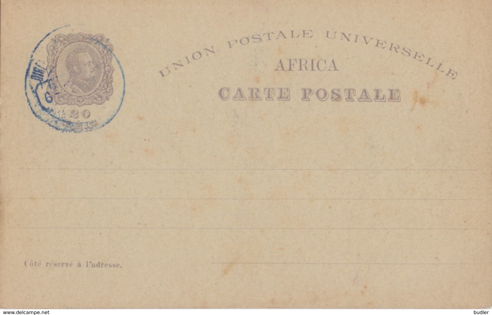 PORTUGAL :1898: ## UNION POSTALE UNIVERSELLE ** AFRICA – Carte Postale ## Postal Stationery – New : ARCHITECTURE,HISTORY - Afrique Portugaise