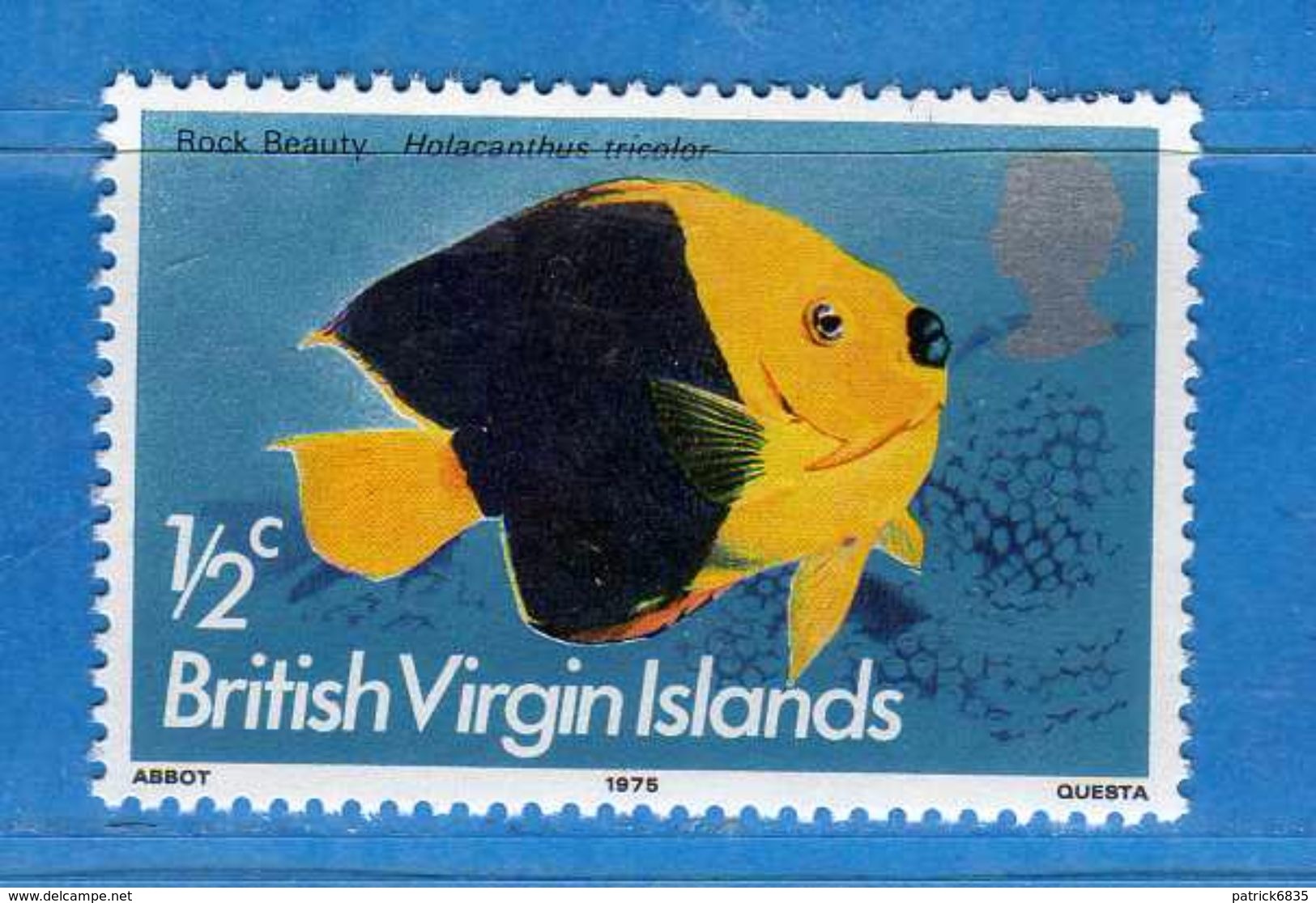 (Mn1) VIRGIN ISLAND **-1975 - POISSONS . Yvert. 282.  MNH.  Vedi Descrizione. - British Virgin Islands