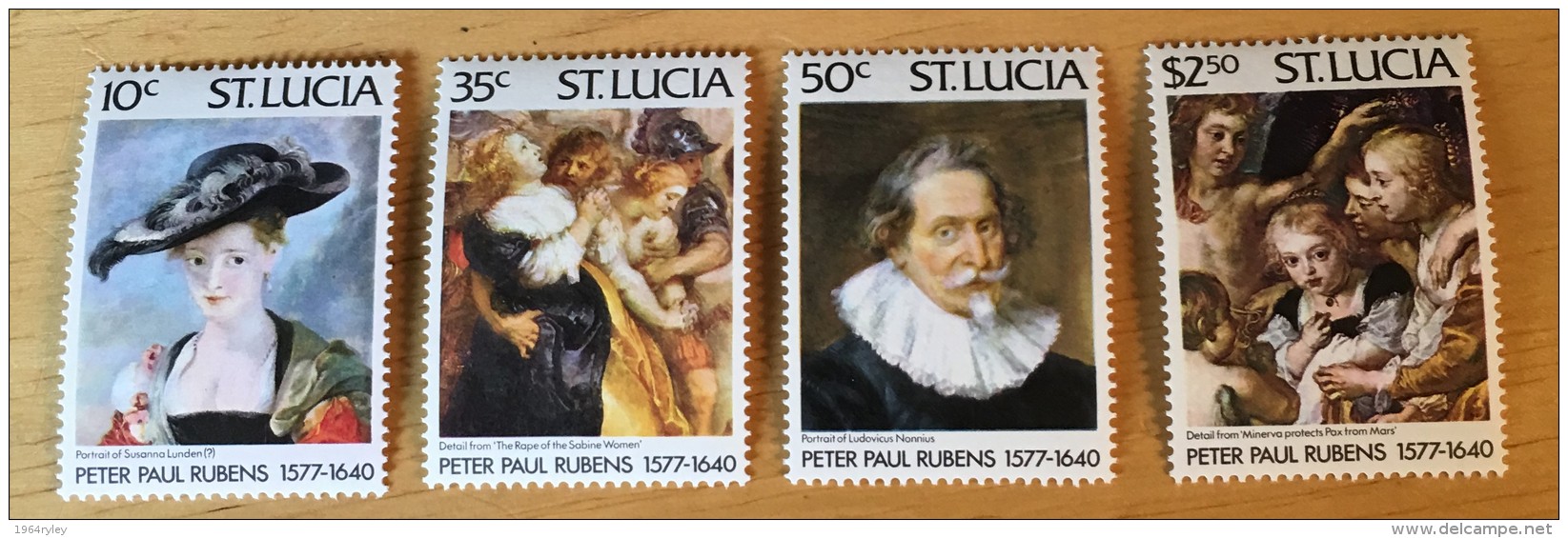 St. Lucia - MNH** - 1977 - 434/437 - Ste Lucie (...-1978)