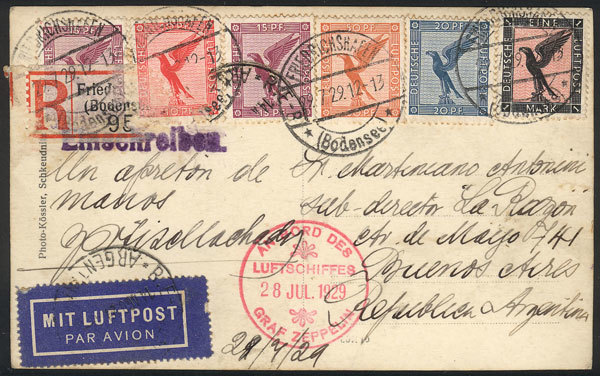 GERMANY "Postcard (view Of ""Flughafen Halle, Leipzig"") Franked With 2.10Mk. An - Sonstige & Ohne Zuordnung