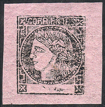 ARGENTINA GJ.16, Dull Rose, Fantastic MNH Example With Full Original Gum (intact - Corrientes (1856-1880)