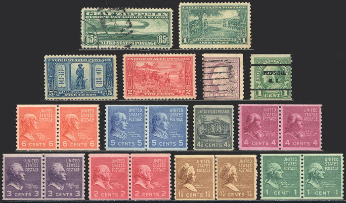 UNITED STATES Interesting Group Of Used And Mint Stamps (many MNH), Fine General - Autres & Non Classés