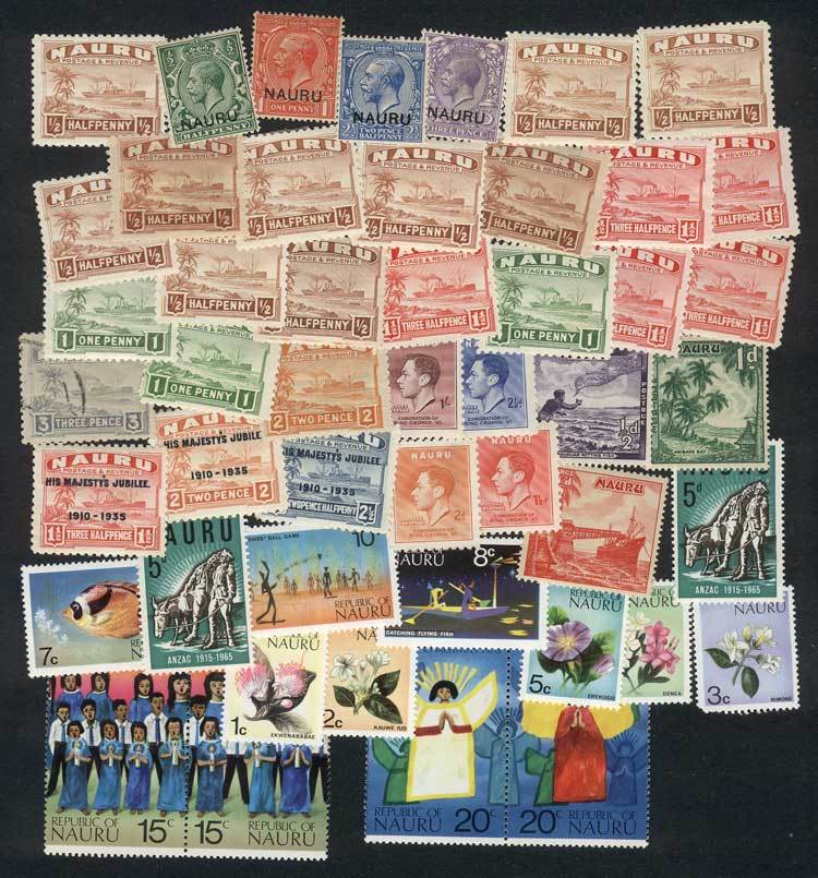 NAURU Lot Of Varied Stamps, Interesting, Low Start! - Nauru