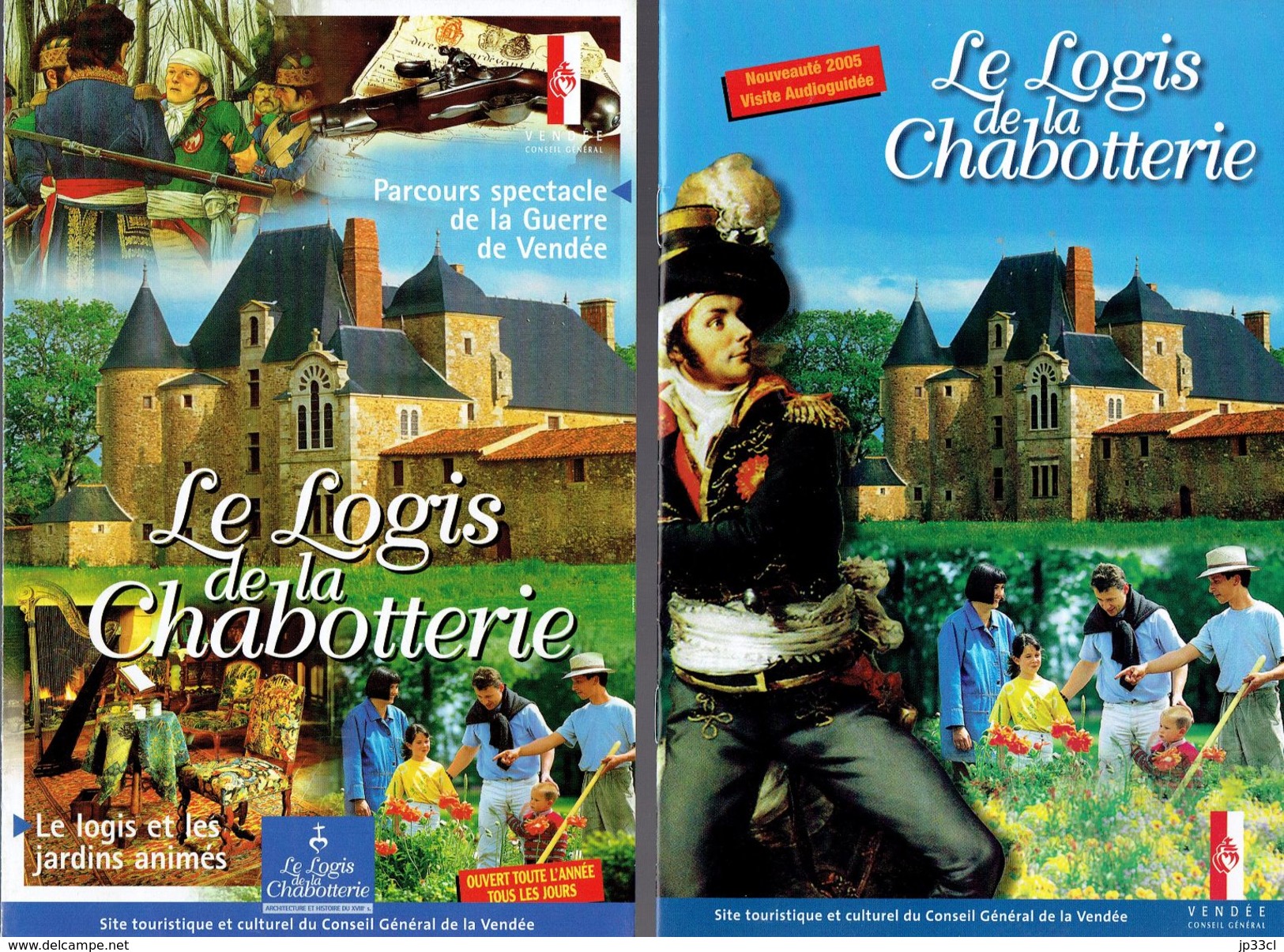 Dossier Pédagogique Sur Le Logis De La Chabotterie, St-Sulpice Le Verdon, Vendée (2005) - Dépliants Turistici