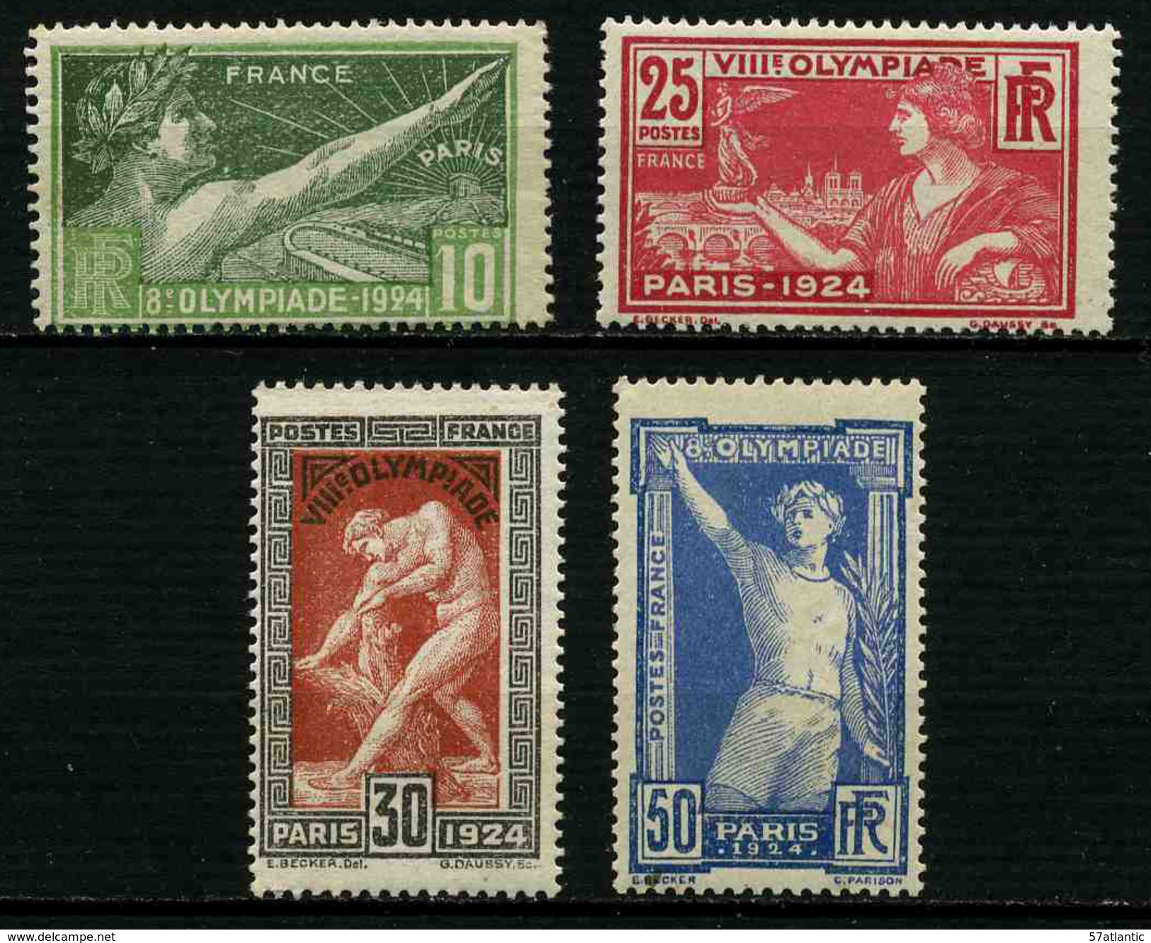 FRANCE -  YT 183 à 186 ** - SERIE COMPLETE 4 TIMBRES NEUFS ** - Neufs