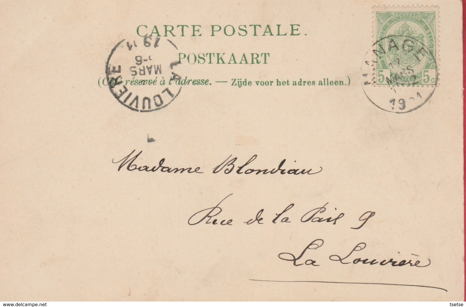 Haine-Saint-Pierre - Usine Baume Marpent... Précurseur 1901 ( Voir Verso ) - La Louvière