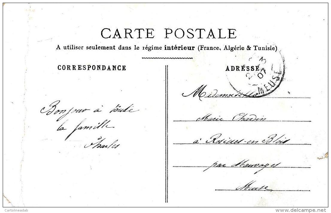 [DC10805] CPA - FIORI - Viaggiata 1907 - Old Postcard - Fiori