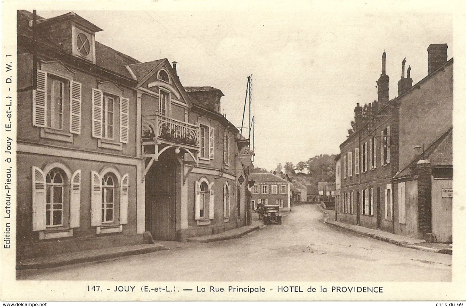 Jouy La Rue Principale Hotel De La Providence - Jouy